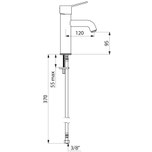 Delabie EHM für WT BIOCLIP H.95, o.Ablgarn, Bedienhebel, o.Vorabsp.