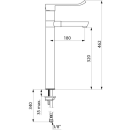 Delabie EHM mit Schwenkauslauf BIOCLIP H.320 L.180 + 1...