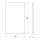 Delabie Spiegel bruchsicher 10x595x980 mm Edst. spiegelpol.