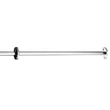 Ddelabie Vorhangstange gerade Edst. hgl.pol. D16 L1000mm zuschneidbar