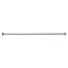 Delabie Vohangstange gerade ausziehbar ECO D20 760-1260mm, Alu. pol.