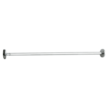 Delabie Vorhangstange gerade ausziehbar D20mm Edst. hgl.pol.