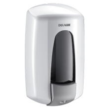 Delabie Flüssigseifenspender HYPERECO 0, 9l ABS weiß