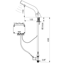 Delabie Stand MBatt. BINOPTIC MIX G3/8B Feststrom 230/12V...