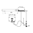 Delabie W.MBatt.BINOPTIC MIX Hw.-Mont.110 G3/8B...