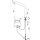Delabie Waschtisch-Ventil BINOPTIC G3/8B H250mm Netzbetrieb 230/12V