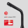 Delabie Waschtisch-Ventil BINOPTIC G3/8B matt schwarz H.250 230/12 V