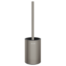 Delabie WC-Bürstengarn. W.-Mont. ohne Abd. Edst. anthrazit-metallic