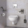 Delabie WC-Bürstengarn. W.-Mont. ohne Abd. Edst. anthrazit-metallic