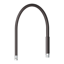 Delabie Flex.Schlauch Lebensmittelqualität G1/2 schwarz L1200mm