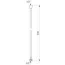 Delabie Schlauch G1/2" schw. L. 0, 55m f....