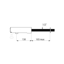 Delabie WT-Ventil TEMPOMATIC 4 G1/2B Hw.-Mont....