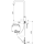 Delabie Stand Ventil TEMPOMATIC PRO G3/8B 230/12V m. Schwenkauslauf