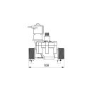 Delabie Magnetventil G1B 12V für TEMPOMATIC WC und...