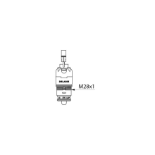Delabie MV 6V DF-Menge einstellbar f. TEMPOMATIC 3 WT (altes Design)