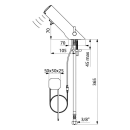 Delabie Stand MBatt. TEMPOMATIC MIX4 G3/8 m. UP-Netzteil...
