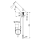 Delabie Stand MBatt. TEMPOMATIC MIX4 G3/8 m. UP-Netzteil 230/6V