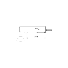 Delabie Wand MBatt. TEMPOMATIC MIX 4 WT 6V-Batt.integr. L160, Set2/2