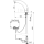 Delabie Stand MBatt.TEMPOMATIC MIX 2 G3/8B m. 6V Batt.