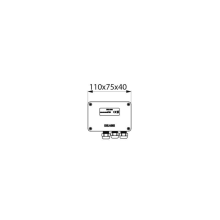 Delabie Elektronik-Box 230/12V Multifunktion f. TEMPOMATIC Armaturen