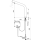Delabie Waschtisch-Ventil BINOPTIC G3/8B H250mm 6V Batterie