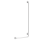 Delabie Handlauf L-Form D32 H1245mm Nylon weiß