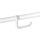 Delabie WC-Papierhalter für Stützgriff D32-34mm Nylon weiß