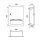 Delabie Papierhandtuchsp. Unterputz Edst. 1.4301 sat (ex-0013120000)