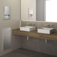 Delabie Abfallbehälter UP PUSH 18l Edst. 1.4301 sat (ex-0013320000)