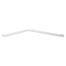 Delabie Handlauf 2-Wände Be-Line D35 695x695 Aluminium weiß