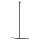 Delabie Handlauf T-Form Be-Line D35 H.1130x500 Aluminium...