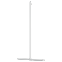 Delabie Handlauf T-Form Be-Line D35 H.1130x500 Aluminium weiß