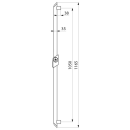 Delabie Duschstange.+Schieber BeLine D35...