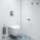 Delabie WC-Papierhalter Wandmontage Be-Line anthrazit-metallic