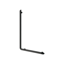 Delabie Handlauf L-Form Be-Line D35 H.750 Aluminium matt schwarz