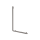 Delabie Handlauf L-Form Be-Line D35 H.750 Aluminium anthrazit