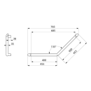 Delabie Winkelgr. 135Gr Be-Line D35 400x400 3 Bef.Pkt.Alu...
