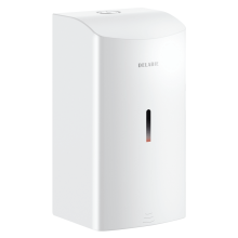 Delabie Elektron. Flüssigseifenspender 0, 5l Edelstahl 1.4301 weiß