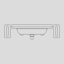 Delabie Stützgriff D32 L650mm Nylon weiß