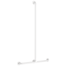 Delabie Handlauf T-Form D32 1150x500mm Nylon weiß