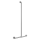 Delabie Handlauf T-Form verschiebbar D32 1160x500mm Edst. satiniert