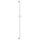 Delabie Brausestange mit Schieber D32 H1150mm Nylon weiß