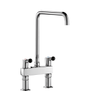 Delabie Stand MBatt. 2-Lochbrg. 100l/min, Schwenkausl.D22...