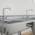 Delabie Stand MBatt. 1-Lochbrg. 100l/min, Schwenkausl.D22 L300 H315mm
