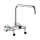 Delabie Wand Zweigriffarm. 60l/min, Schwenkausl. oben D22 L300