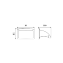 Delabie WC-Papierhalter HYPERECO Edst. hgl. pol.