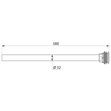 Delabie Anschluss-Set TEMPOFIX 3, B.580 für WC PMR