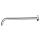 Delabie Brausearm horizontal 1/2"