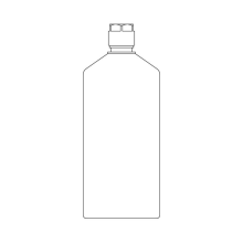 Delabie Ersatz-Seifentank 1l f. Tischeinbau-Seifensp, Anschl. G1/2