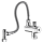 Delabie UT-Therm. PREMIX NANO 3/8" verchr. + Anschluss-Set PEX L.300